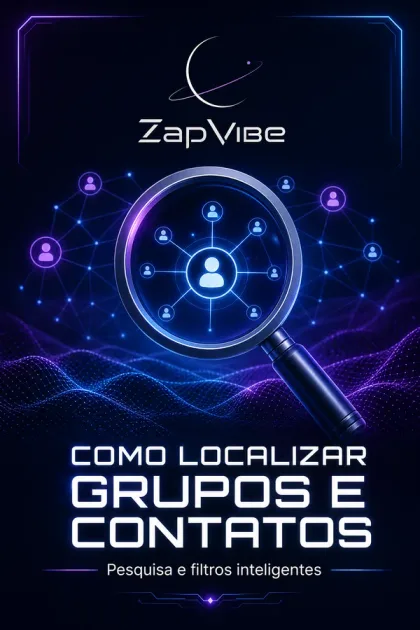 Módulo: Como localizar grupos e contatos — pesquisa e filtros inteligentes